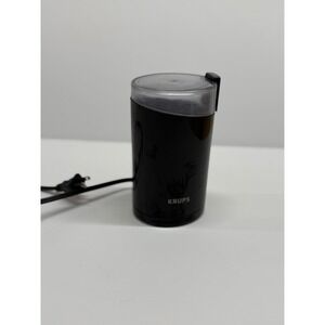 KRUPS Electric Coffee Grinder Black Compact Powerful Blade 2oz Capacity